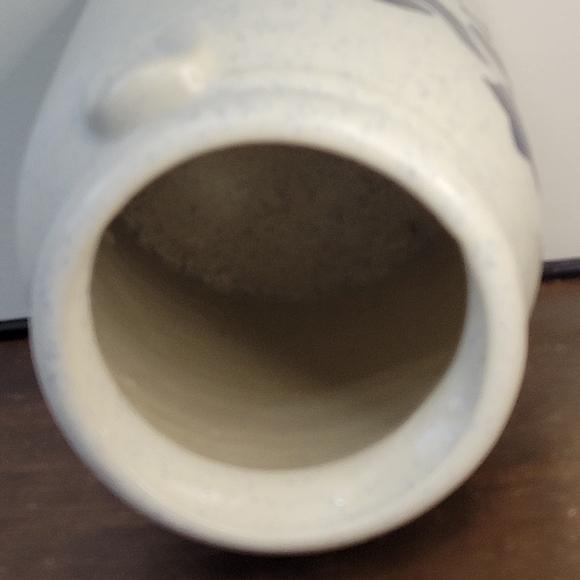 🌵Vintage Crock White & Blue w bird & heart design - Picture 8 of 11